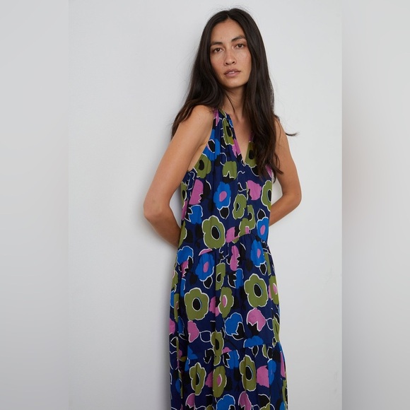 Velvet by Graham and Spencer Floral Sleeveless Dress - Picture 1 of 6